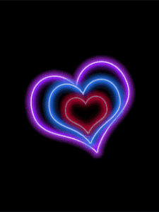 Malacopia_MeseTematico_Paura_animated_neon_pulsing_heart